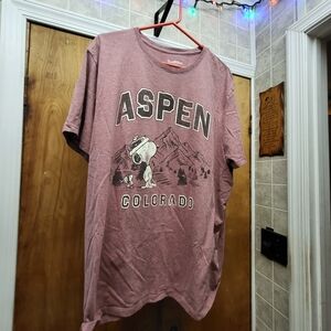 Men's Maroon Graphic T-Shirt